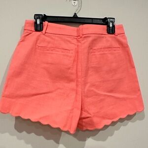 J. Crew High Waist Coral Shorts